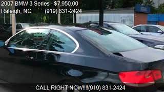 2007 BMW 3 Series 328i 2dr Coupe for sale in Raleigh, NC 276