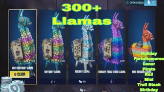 Record 2 Year Llama Opening | Fortnite Save The World