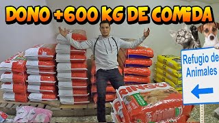 COMPRO +600 KILOS DE COMIDA PARA PERROS Y GATOS DE LA CALLE - TATTO VLOGS