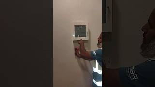 Testing fire alarm control panel system