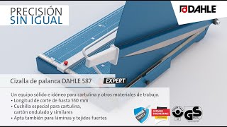 DAHLE 587 cizalla de palanca | www.novus-dahle.com/es