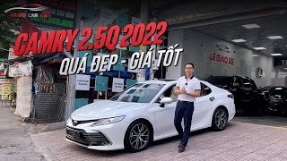 Toyota Camry 2.5Q 2022 - Lăn bánh 3,9 vạn km - Xe cực chất - Giá siêu tốt