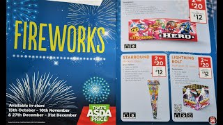 Asda Fireworks 2020