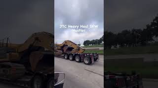 JTC Heavy Haul #peterbilt389 #Heavyhaul #lowboylife #Caterpillar