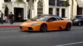 Orange Lamborghini Murcielago