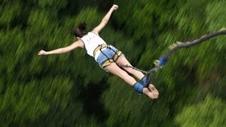 Costa Rica's Old Colorado Bridge Bungee (July 2008)