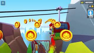 NO COIN NO SUBWAY SURFERS PARTE 4(QUASE FIZ A BURLA DO NAAAG!!)