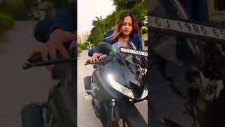 Special Edition Yamaha YZF R15 V3 Ride Lady Biker Sanjana