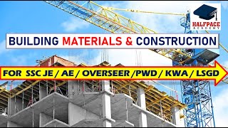 BUILDING MATERIALS AND CONSTRUCTION