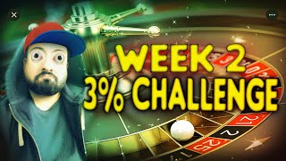 Week 2 Of Christopher Mitchells $100 to $1 Million 3% Challenge!  3 Must Watch Roulette Strategies!