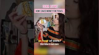 How I saved money and traveled the world! Part 2 #shorts