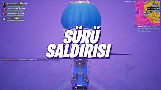 Fortnite Sürü Saldırısı-EN SONUNDA BOOS U ALDIK-( Sürüye Karşı Savaşa Katıl) #fortnite