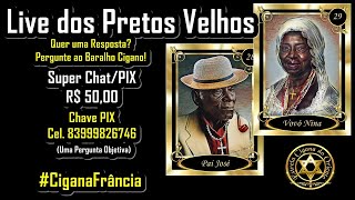 ☕Live dos Pretos Velhos📿 Super Chat/Pix (R$ 50,00) Consulta de  Uma Pergunta Objetiva.