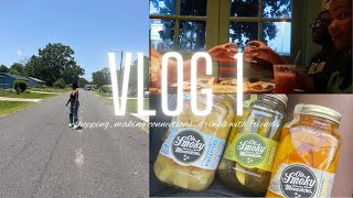 VLOG 1: shopping, making connections, drinks with friends | Risha Tonae'