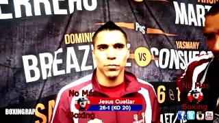 Jesus Cuellar ready to face Vic Darchinyan and steal the show