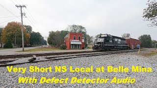 Very Short NS Local A04 at Belle Mina - With Defect Detector Audio