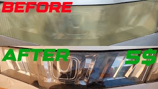 How to polish lights for cheap [only 5$]