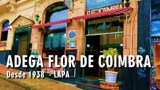 Tradicional restaurante desde 1938 na Lapa - Adega Flor de Coimbra, história, cultura e arte