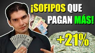 ¡Las 5 SOFIPOS que nos pagan MÁS en México! | Intereses superiores al 21% ANUAL