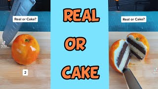 Real🍊 or Cake🍰 *challenge*