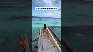 Overwater villa in Maldives resort. #maldives #maldivesvlog #maldivesresort