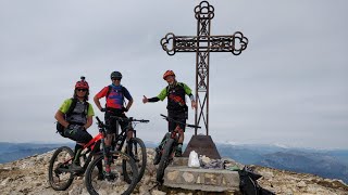 GARDA LAKE - Cima Telegrafo in MTB a 2200 m - Gruppo del Baldo