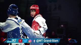 HIGHLIGHT | Women -57kg  Semifinal，Lijun ZHOU (CHN) VS Ah-Reum LEE (KOR)