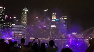 Marina Bay Sands Light Show 2018