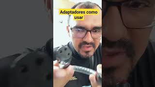 Adaptadores são muito importantes, em algumas  ligações e situações.