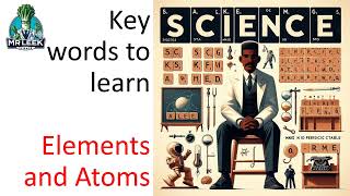 Elements key words definitions KS3