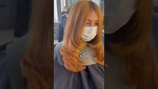 #231⭐⭐Hair Color Transformation🌹🌷🌻#shorts