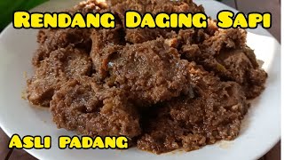 Resep Rendang Daging Sapi,super empuk, resep asli padang#reseprendang#olahandagingsapi