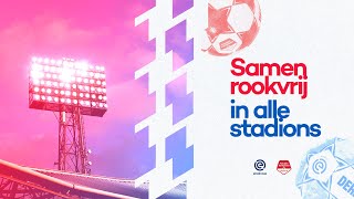 Stadions in Eredivisie en Keuken Kampioen Divisie vanaf dit seizoen rookvrij 🚭