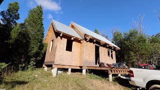 Off Grid Cabin Tour Update and Prepping for Windows