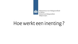 Hoe werkt een inenting?