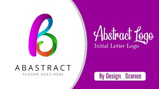 Abstract Logo Design From Sketch | Logo Design Tutorial | Samim 360 Degree