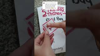 Stranger things blind bag #ideas #diy #blindbag #asmr #craft