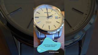 Seiko Presage Baby Grand Snowflake Titanium #wotd #watches #watchreviews #dresswatch #seiko #sarx055