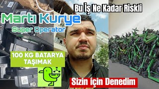 MOTORUM DEVRİLDİ! - MARTI KURYEDE ÇALIŞMAK - Kurye Günlükleri #2 #trendyolgo #trending #yemeksepeti