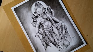 Shri Ganesha Pencil Drawing || How To Draw Lord Ganesh