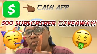 MY FIRST GIVEAWAY!! 500 SUBSCRIBER GIVEAWAY!! MUST WATCH!! CASH PRIZE!🤑🥳👍🏾