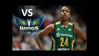 Jewell Loyd Highlights vs Dallas Wings - 27 Pts, 5 Reb, 5 Ast