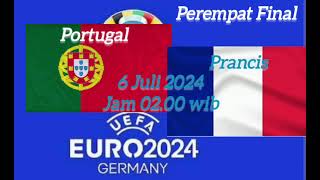 Jadwal Perempat Final Euro 2024 Jerman