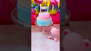 #miniverse #makeitmini #birthday #birthdaycake #mini #toys #doll   #unboxing #slothmotion #unicorn