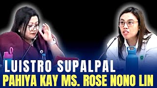 CONG. LUISTRO SUPALPAL KY MS. ROSE NONO LIN