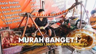 GOKIL MURAH BANGET ! TENGKLENG DISINI CUMA 12.000 ! SATE KAMBING PAK ATENG ANDALAN WARLOK !