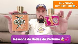 CH e CH MEN HOT! HOT! HOT! 🧊🔥da Carolina Herrera - Resenha em dose dupla. 🤯💞🥰