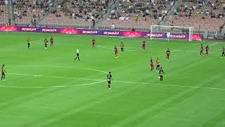 ⚠️ الكورة فالعارضه مرتين من حمدالله و البيشي 🤷‍♂️ #الاتحاد_ضمك