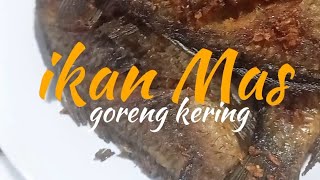 Ikan mas goreng kering #pamulangfoodies #ikanmas #ikanmasgoreng #ikangoreng #ikanmasgorengkering