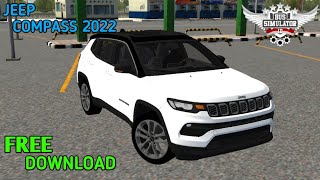 JEEP COMPASS 2022 FOR BUS SIMULATOR INDONESIA BUSSID FREE DOWNLOAD